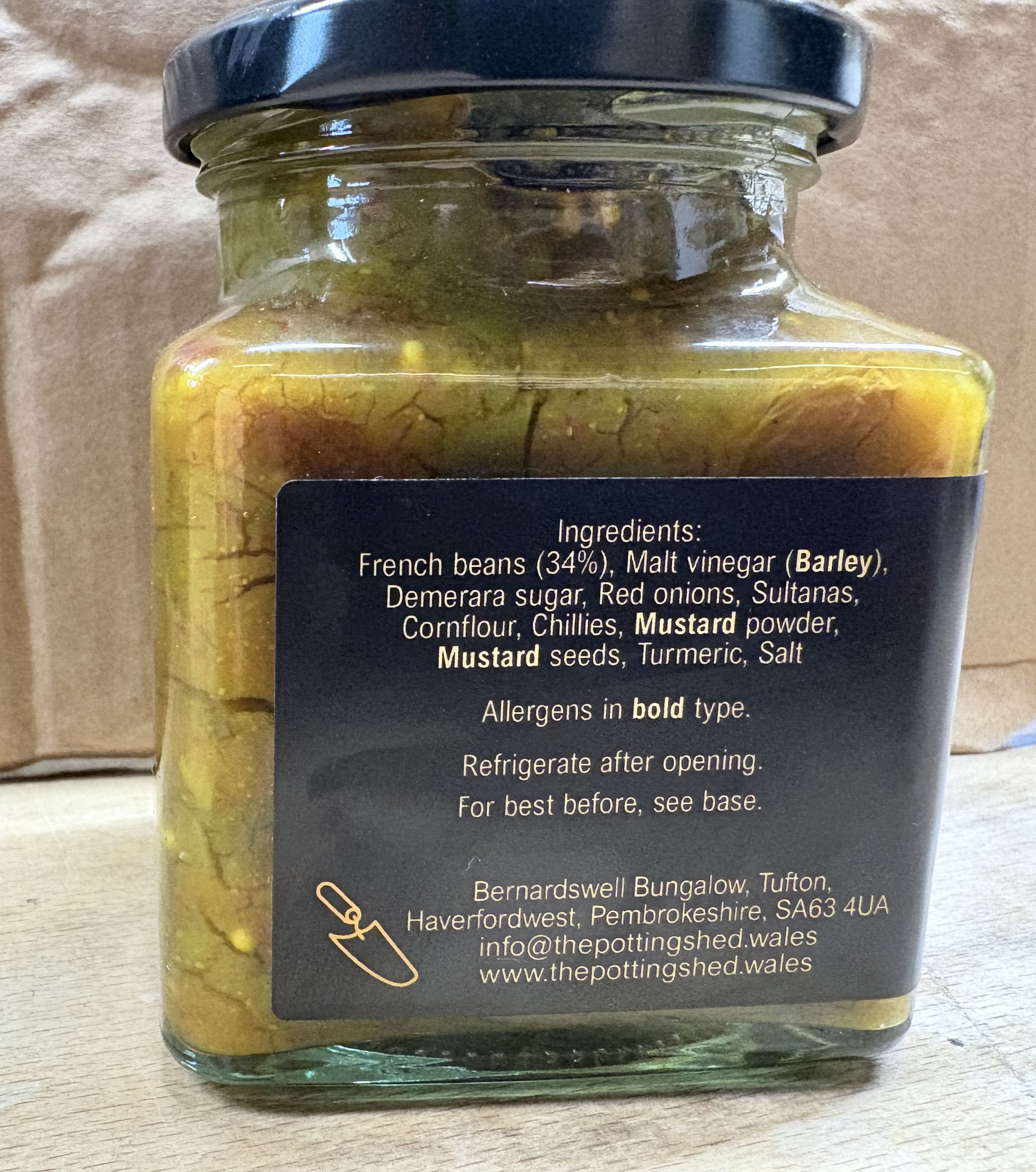 French Bean Chutney - The Potting Shed Wales